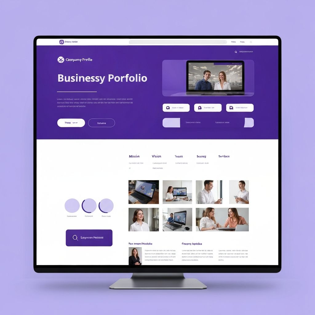 Company Profile Website